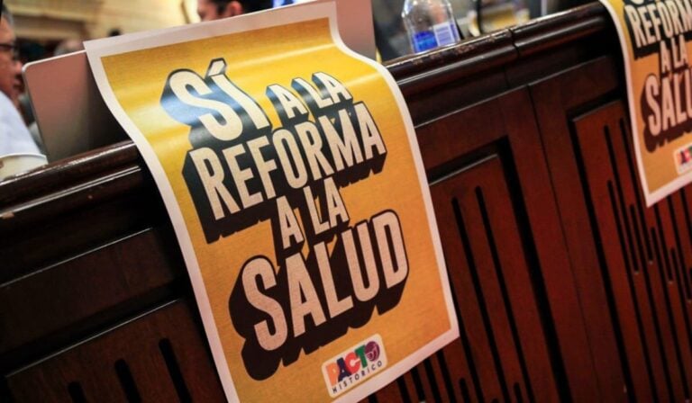 Debate de reforma a la salud del gobierno Petro