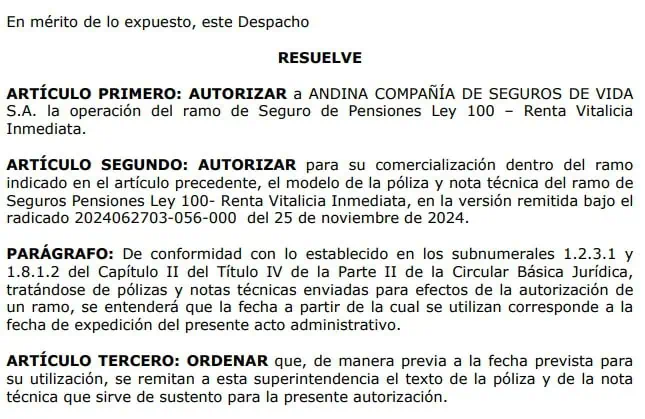 Crece competencia en sector seguros de Colombia: autorizan operación de tres nuevas aseguradoras Sector seguros en Colombia.