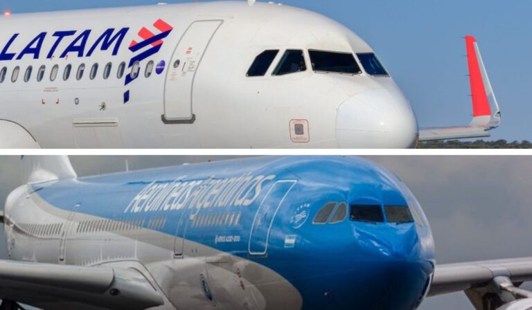 Acuerdo entre Latam Airlines y Aerolíneas Argentinas