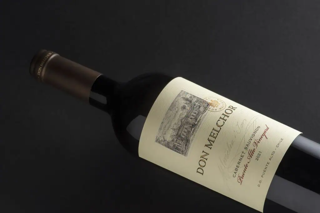 El vino chileno que, tras ganar importante reconocimiento, aumentó sus exportaciones en un 500 %: ¿cuánto facturan? Don Melchor Cabernet Sauvignon 2021