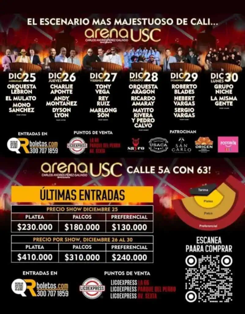 Arena USC, así será el nuevo escenario multifuncional de eventos en Cali: ¿Cuántas personas caben? Arena USC, así será el nuevo escenario multifuncional de eventos en Cali: ¿Cuántas personas caben?