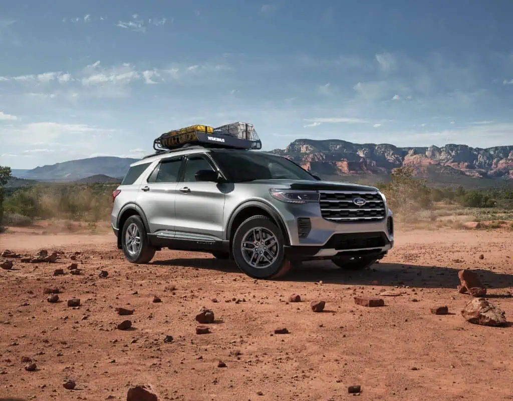 Ya está en Colombia la Ford Explorer 2025 en sus tres versiones: Estas son sus características Ford Explorer Platinum. Foto: cortesía Ford Motor Colombia.