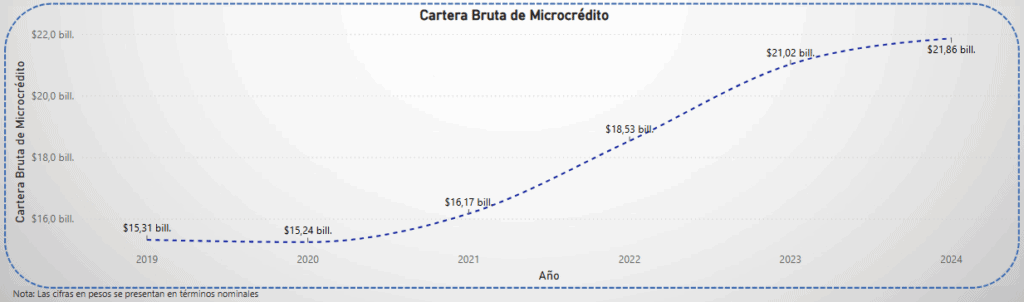 Microcréditos en Colombia con balance agridulce a finales de 2024 por aumento de inseguridad