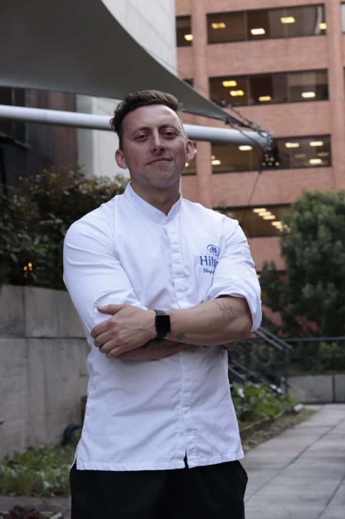 Chef Diego Torres. Foto: Hilton Bogotá.