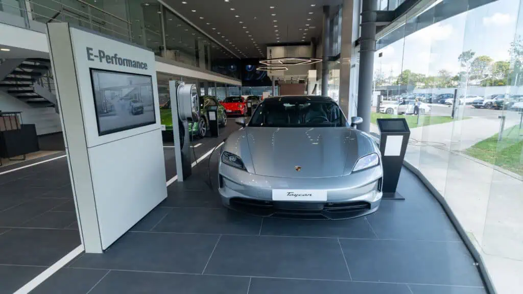 Entrevista | Colombia se posiciona como el tercer mercado más importante de Latinoamérica para Porsche Porsche Taycan eléctrico. Foto: cortesía Porsche Center Bogotá