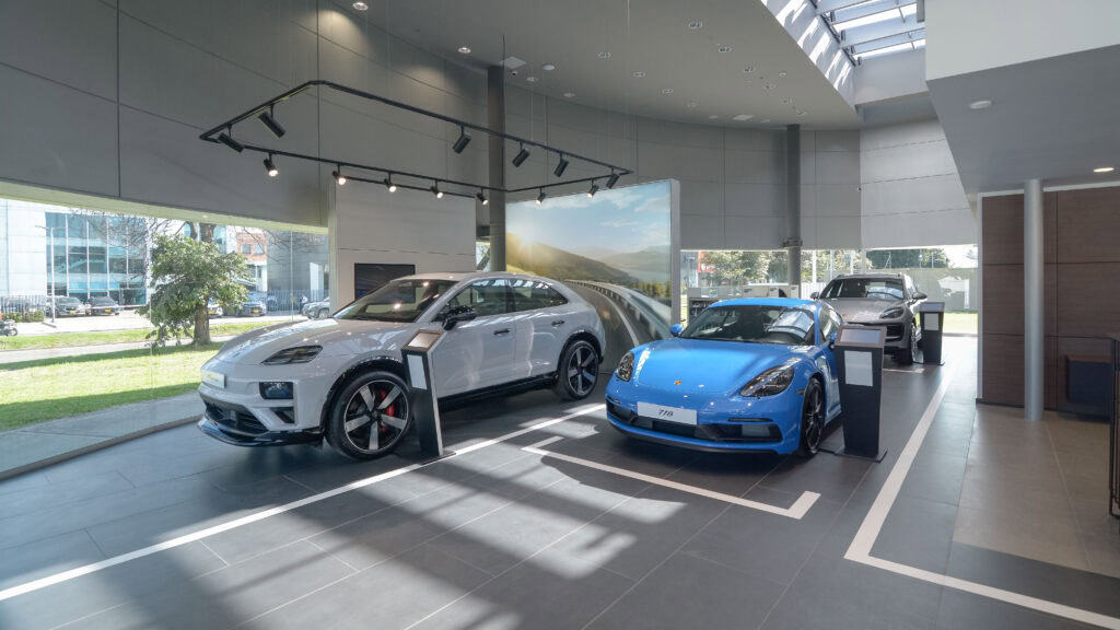 Vehículos Porsche. Foto: cortesía Porsche Center Bogotá.