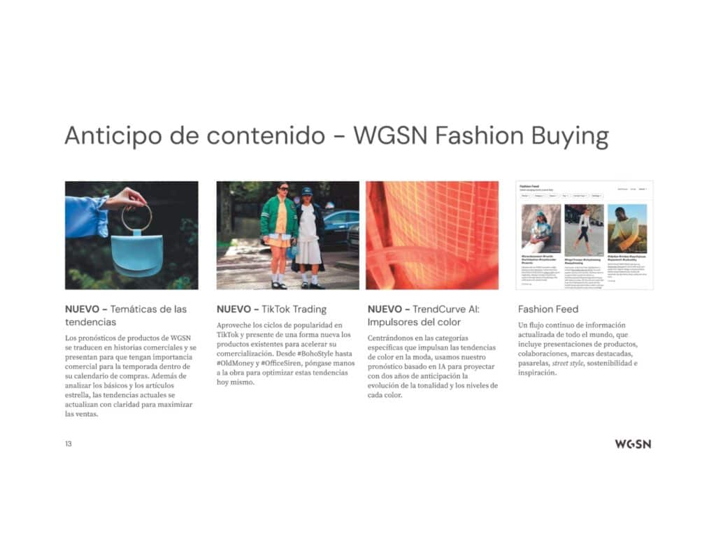 Fashion Buying. Imagen: Cortesía de WGSN.