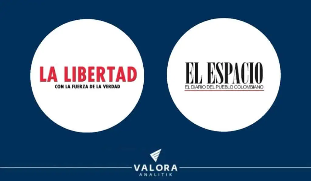 Hay movidas en medios de comunicación en Barranquilla y Bogotá; La Libertad y El Espacio, protagonistas La Libertad - El Espacio