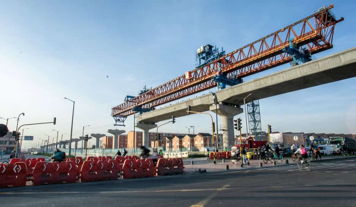 Construcción del Metro de Bogotá llegó a un avance del 55,42 % con corte a mayo
