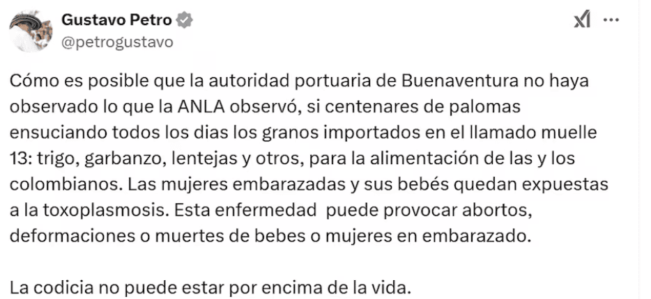 Petro y el Puerto de Buenaventura