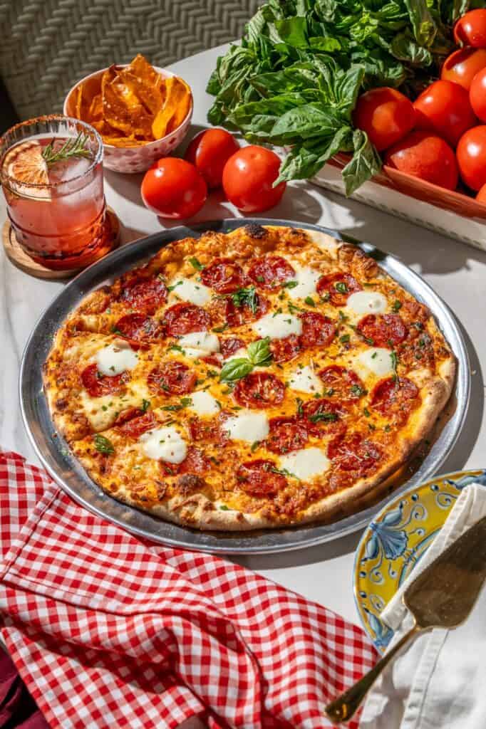 
Pizza Dolce Diavola. Foto: cortesía Via del Cuore. 