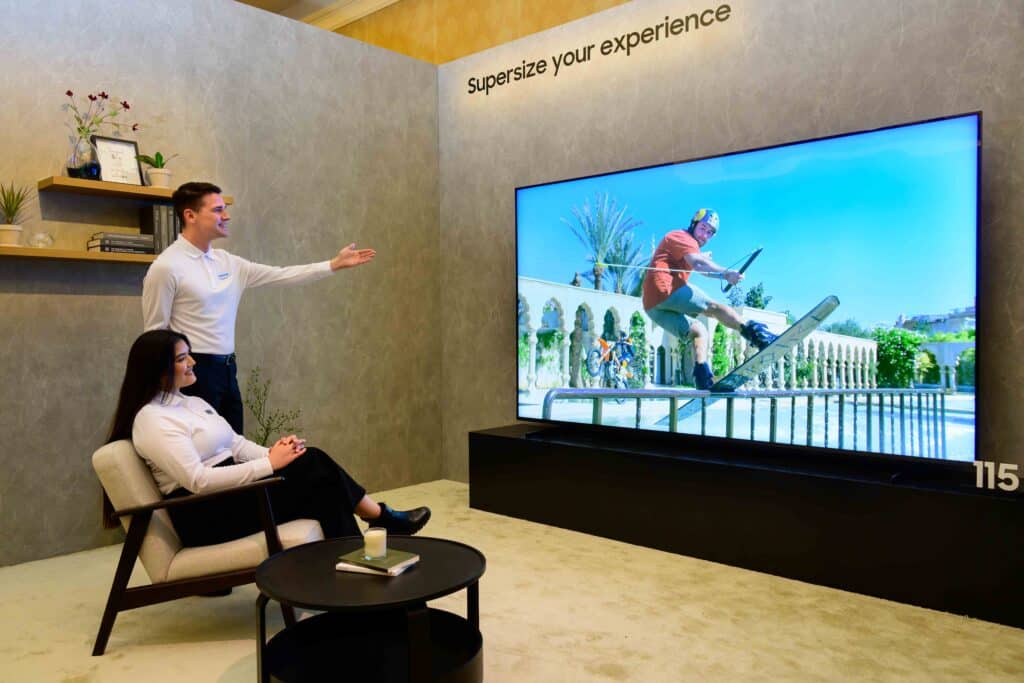 Televisor Neo QLED 8K QN990F. Foto: cortesía Samsung.