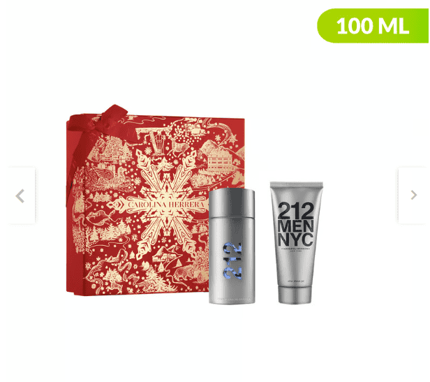 Set de Perfume 212 Men NYC Hombre Carolina Herrera. Imagen tomada de Falabella Colombia.