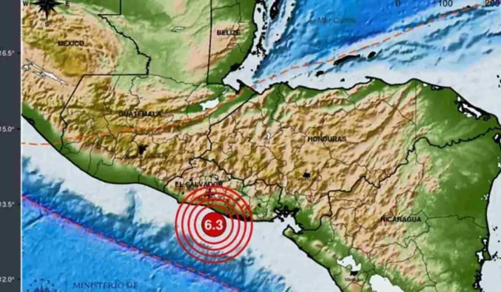 Sismo de 6,3 sacudió Centroamérica este domingo: Así lo vivieron los ciudadanos Temblor de 6,3 en Centroamérica