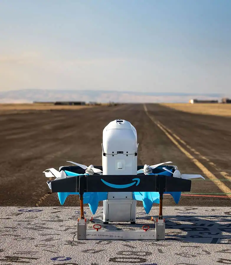 Los drones con los que Amazon está cambiando el sistema de entregas a domicilio Drones Amazon.