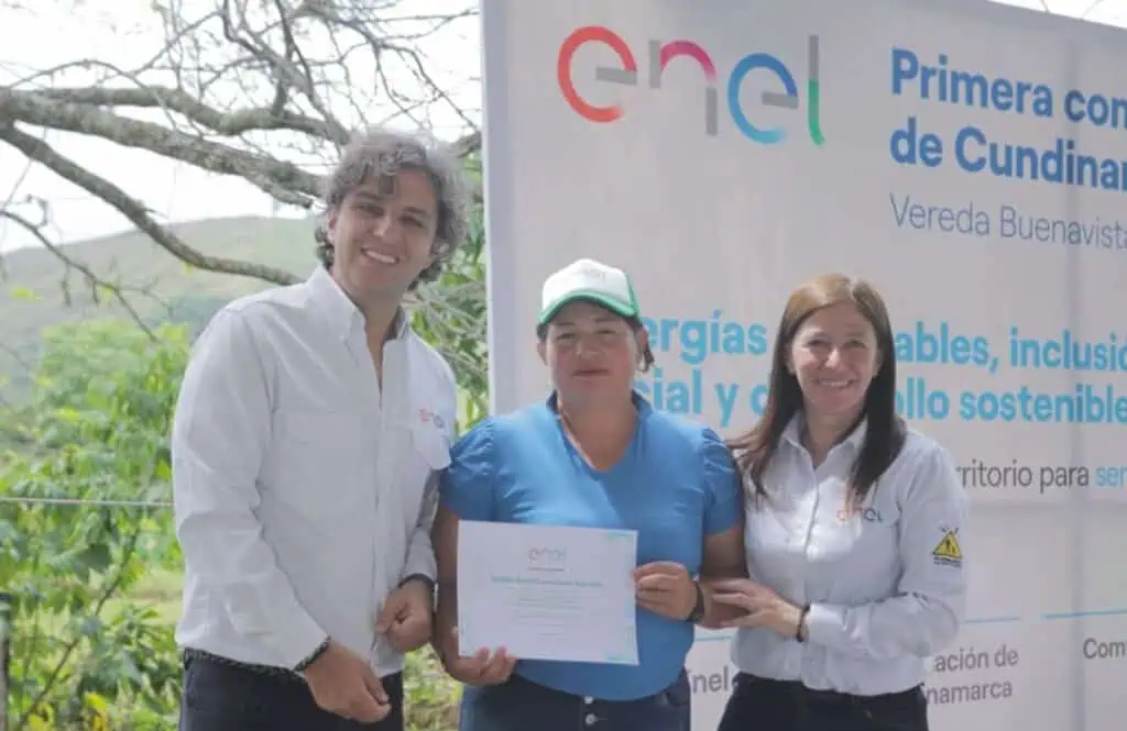 Enel Colombia lidera la primera comunidad energética en Cundinamarca Enel Colombia lidera la primera comunidad energética en Cundinamarca