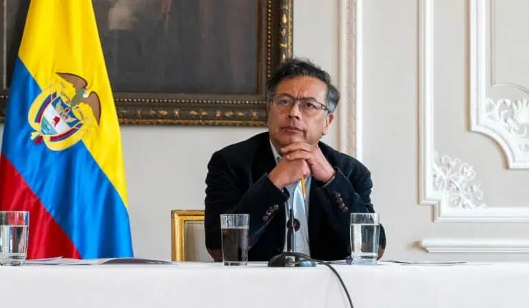 Gustavo Petro, presidente de Colombia. Imagen: Presidencia.
