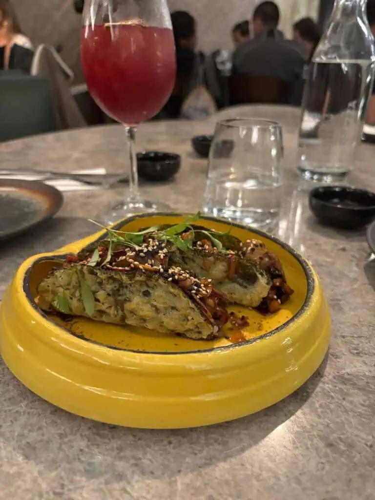 Así es Zekkei, el restaurante de alta cocina que ofrece sushi desde $28.000 Nori Tako. Foto: Valora Analitik.