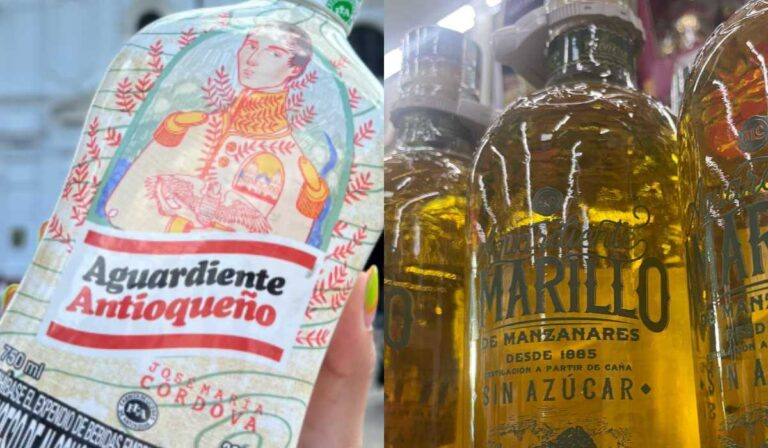 aguardiente amarillo en Colombia