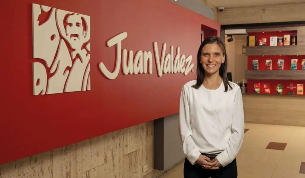 Juan Valdez sella histórica alianza con Grupo Trinity: En siete años abrirá 140 tiendas en España Camila Escobar, presidente de Juan Valdez