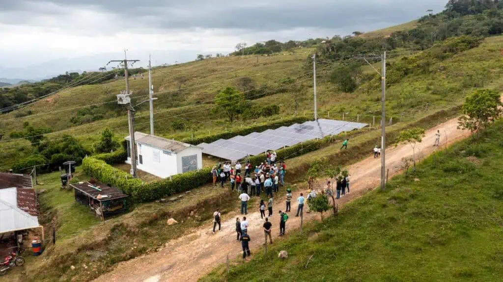 Enel Colombia inauguró la primera comunidad energética de Cundinamarca Enel