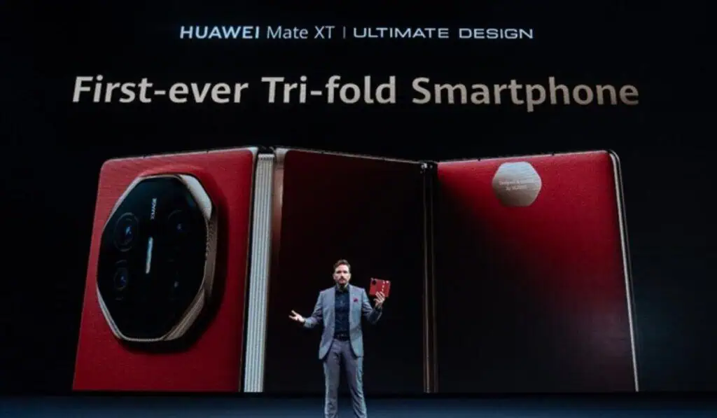 Huawei presentó el primer teléfono plegable triple y otros dispositivos de su portafolio para el 2025 HUAWEI MATE XT