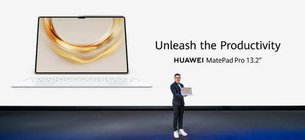 Huawei presentó el primer teléfono plegable triple y otros dispositivos de su portafolio para el 2025 Huawei MatePad Pro 13.2 pulgadas. Foto: cortesía Huawei.