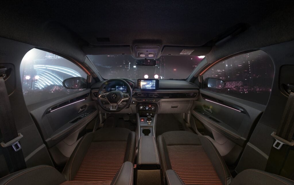 
Esta es la parte interior del Renault Kardian. Foto: cortesía Renault. 