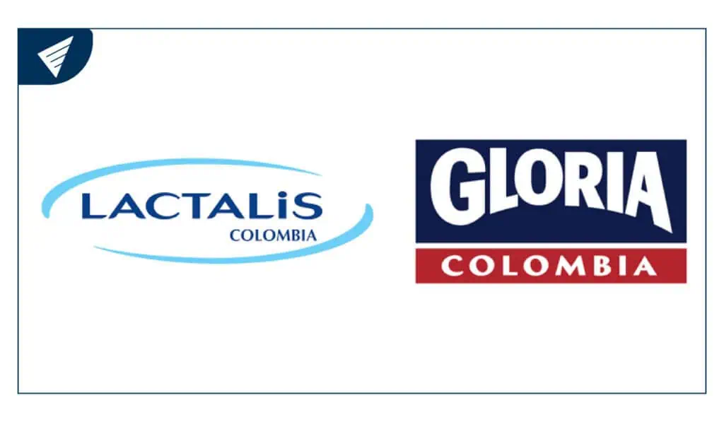 Dos empresas sancionadas por la SIC se defienden de las acusaciones sobre adulteración de leche Logo Lactalis - Gloria Colombia