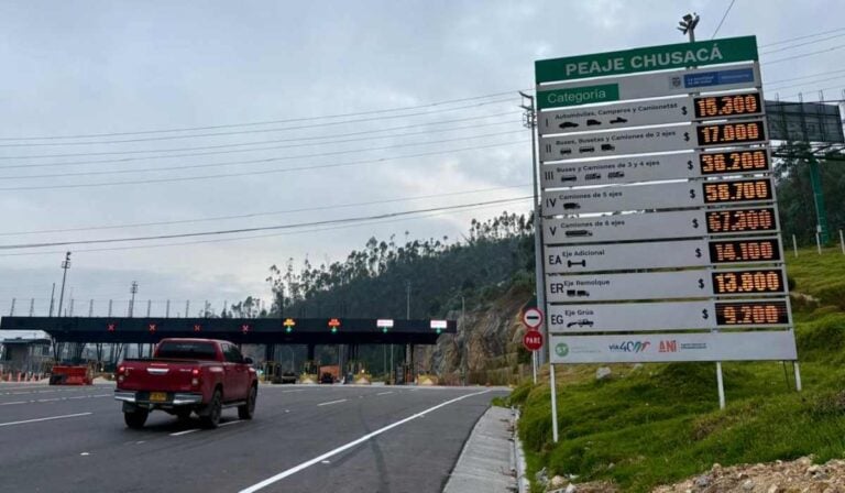 Lluvias generan afectaciones en la vía Bogotá–Girardot, con paso desviado en Melgar Vía Bogotá - Girardot peaje de Chusacá