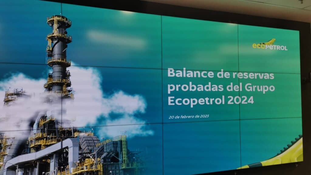 Balance de reservas probadas del Grupo Ecopetrol 2024.