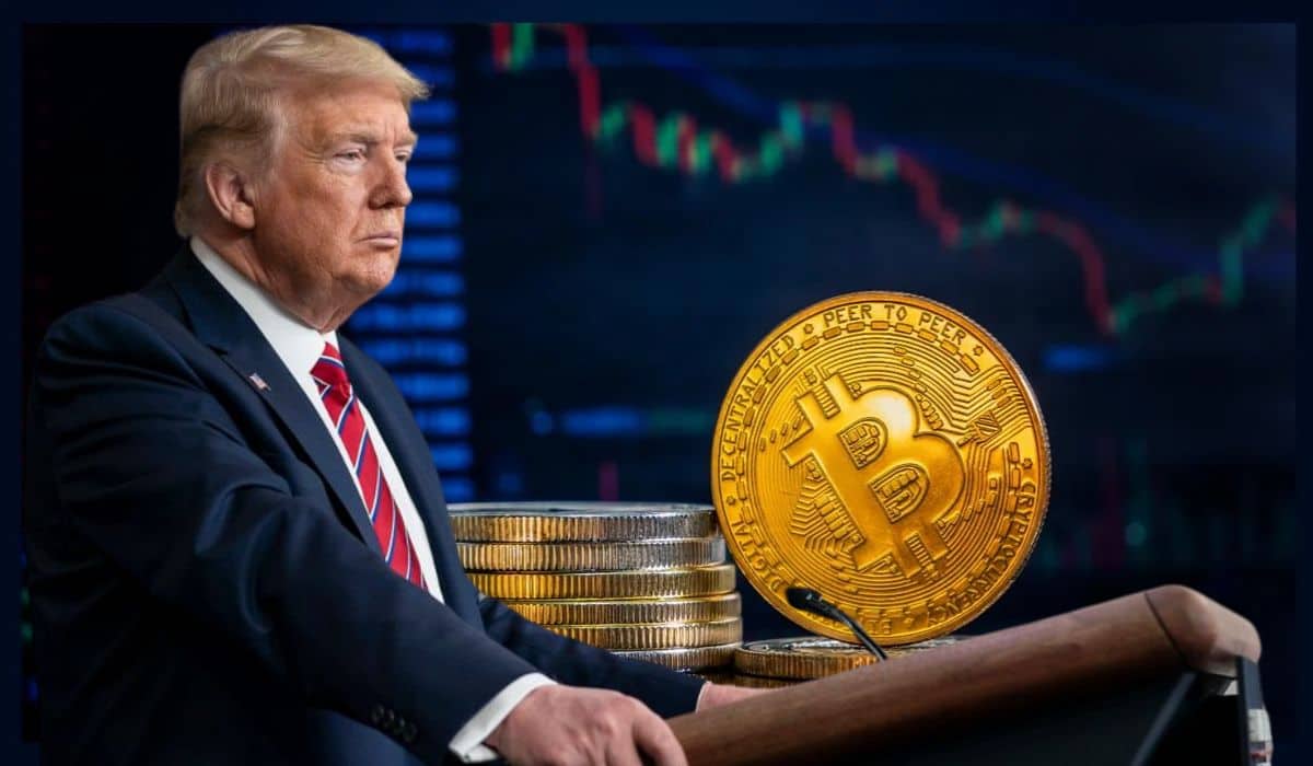 Precio de bitcoin cae pese a anuncios de Trump sobre sector