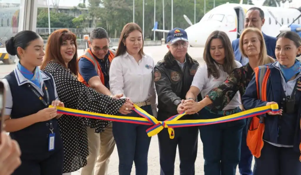 Satena fortalece la conexión aérea en el Catatumbo con tres frecuencias semanales Inauguran ruta Medellín - Ocaña - Cúcuta