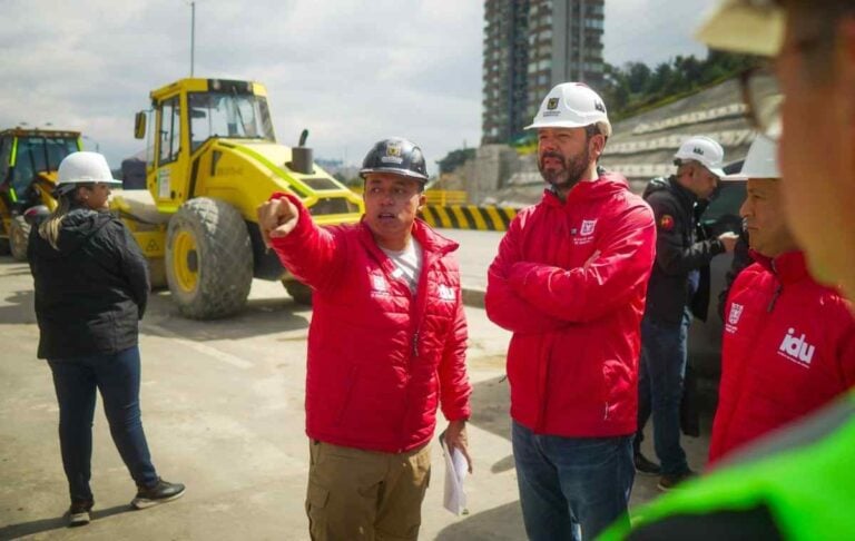 Obras de puentes vehiculares en Suba supervisadas por Galán