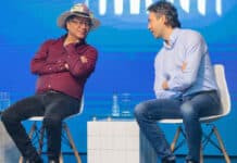 Presidente Gustavo Petro junto a Daniel Quintero, exalcalde de Medellínl (1)