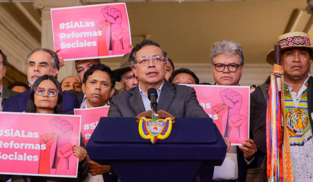 Presidente Petro y sus reformas