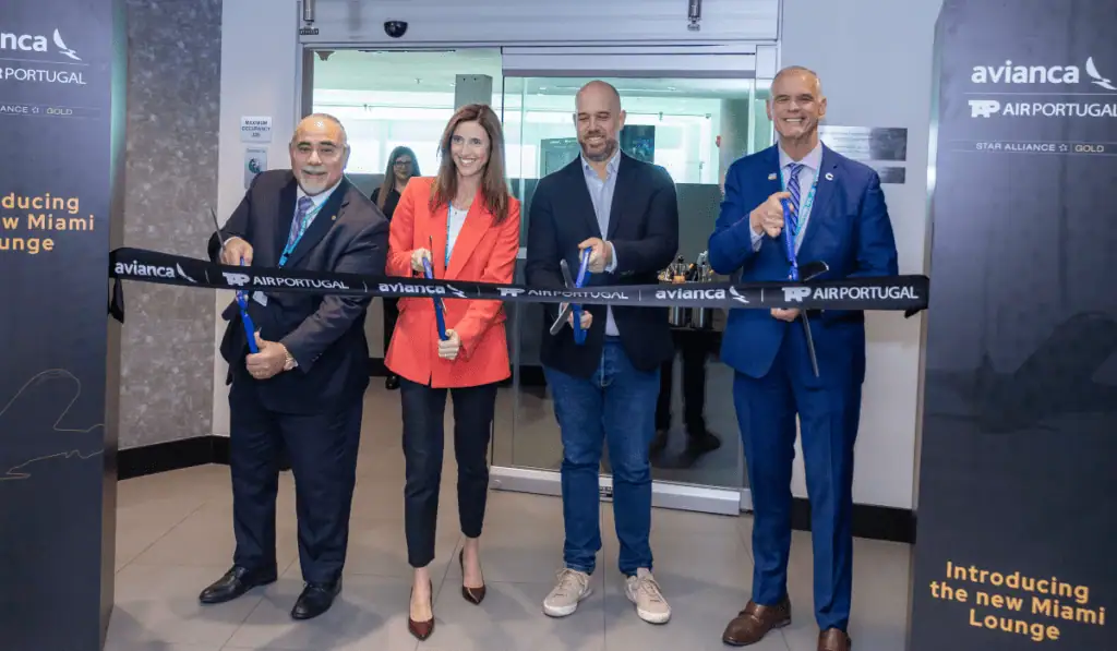 Avianca inauguró su sala VIP número 12 en el aeropuerto internacional de Miami Inauguración de las salas VIP de Miami.