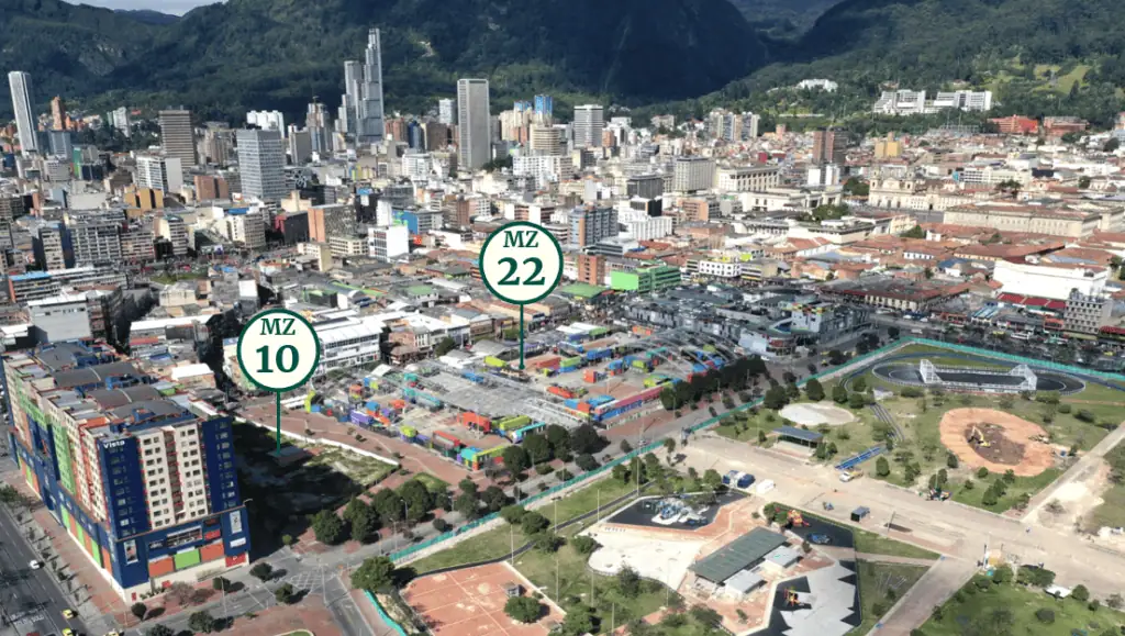 San Victorino tendrá radical cambio: Habrá nuevo megacentro comercial en Bogotá San Victorino, localización del centro comercial