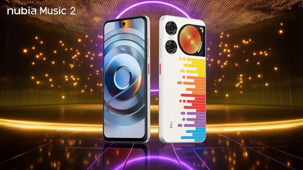 
ZTE/nubia Music 2. Foto: cortesía ZTE/nubia. 