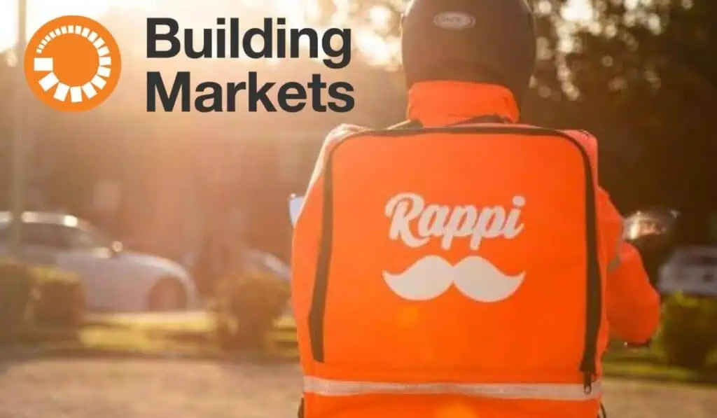 Alianza de Rappi y Building Markets beneficiará a emprendedores en el Valle del Cauca y Cundinamarca Rappi y Building Markets