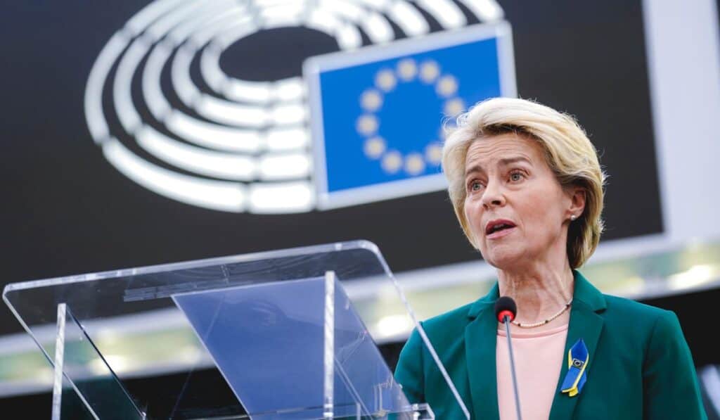 Presidenta de la Comisión Europea, Ursula von del Leyen