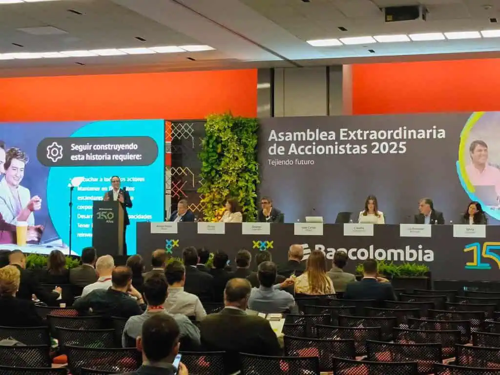 Tras finalizar transformación de Bancolombia en Grupo Cibest, accionistas votarán recompra de títulos Asamblea Bancolombia Cibest