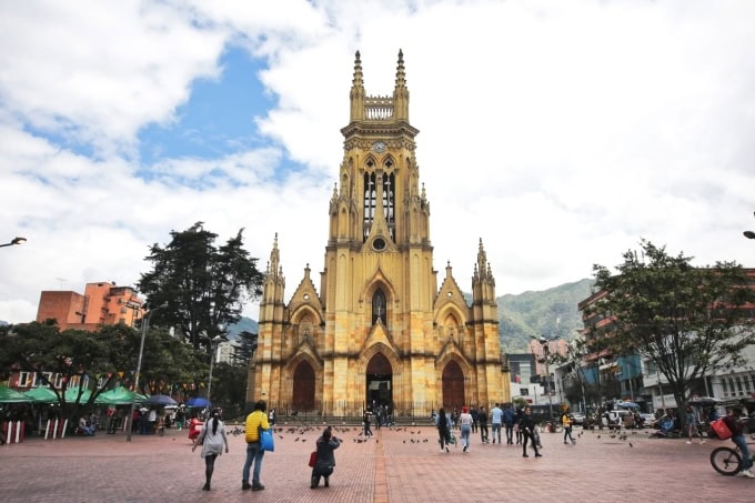 Basílica Menor Nuestra Señora de Lourdes. Foto: tomada de la página de Arquidiócesis de Bogotá.
