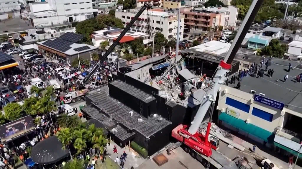 Descartan más sobrevivientes en tragedia de discoteca en R. Dominicana: van 221 muertos Discoteca de República Dominicana. Foto CNN