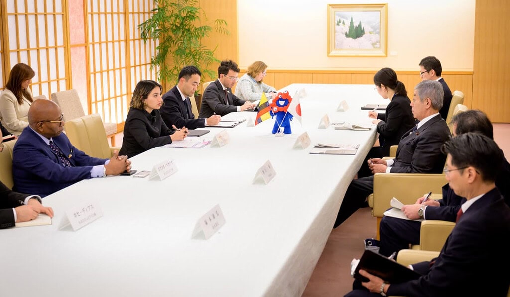 Encuentro entre Colombia y Japón