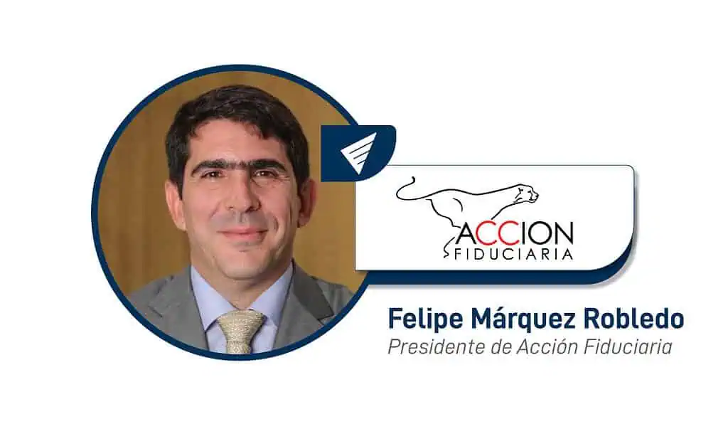 Felipe Márquez es el nuevo presidente de Acción Fiduciaria Felipe Márquez es el nuevo presidente de Acción Fiduciaria