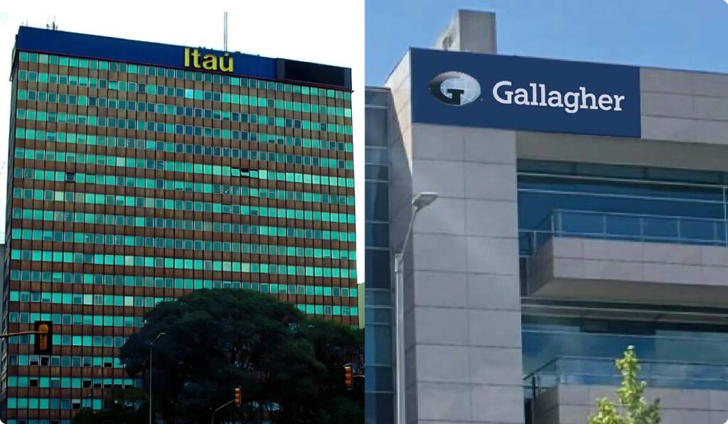 Itaú Corredor de Seguros firmó un acuerdo con la firma Arthur J. Gallagher & Co. Crédito: Cortesía. 