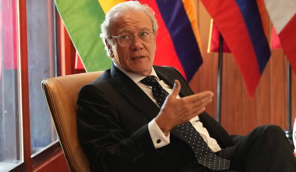 Gonzalo Gutiérrez, secretario general de la CAN