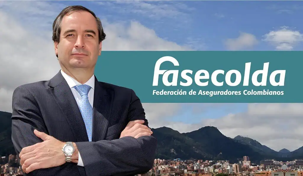 José Miguel Otoya es el nuevo presidente de la Junta Directiva de Fasecolda José Miguel Otoya, presidente ejecutivo de JMalucelli Travelers Seguros. Crédito: Fasecolda.