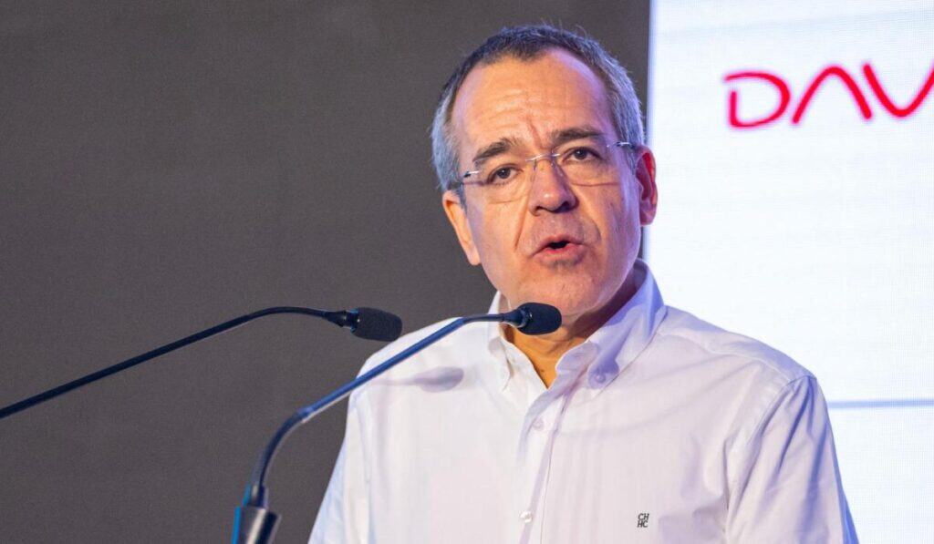 Juan David Correa, presidente de Protección en el Congreso de Asofondos 2025